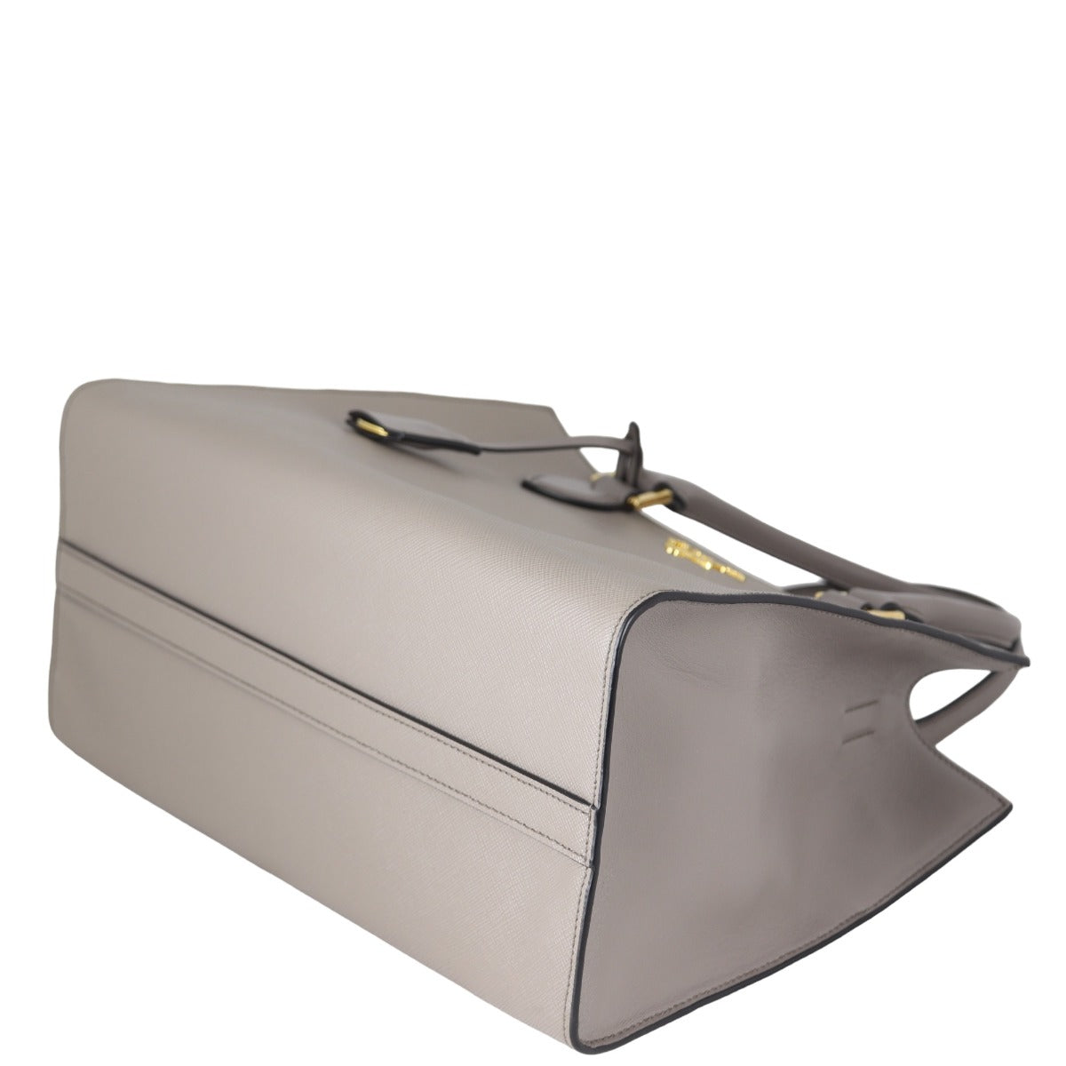 Prada Saffiano Cuir City Calf Two Way Tote