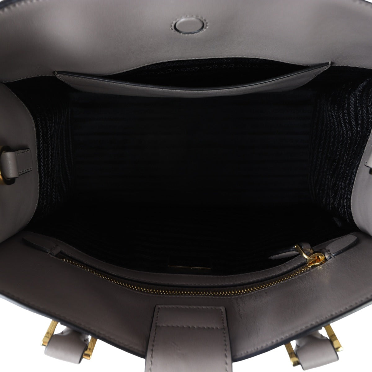 Prada Saffiano Cuir City Calf Two Way Tote