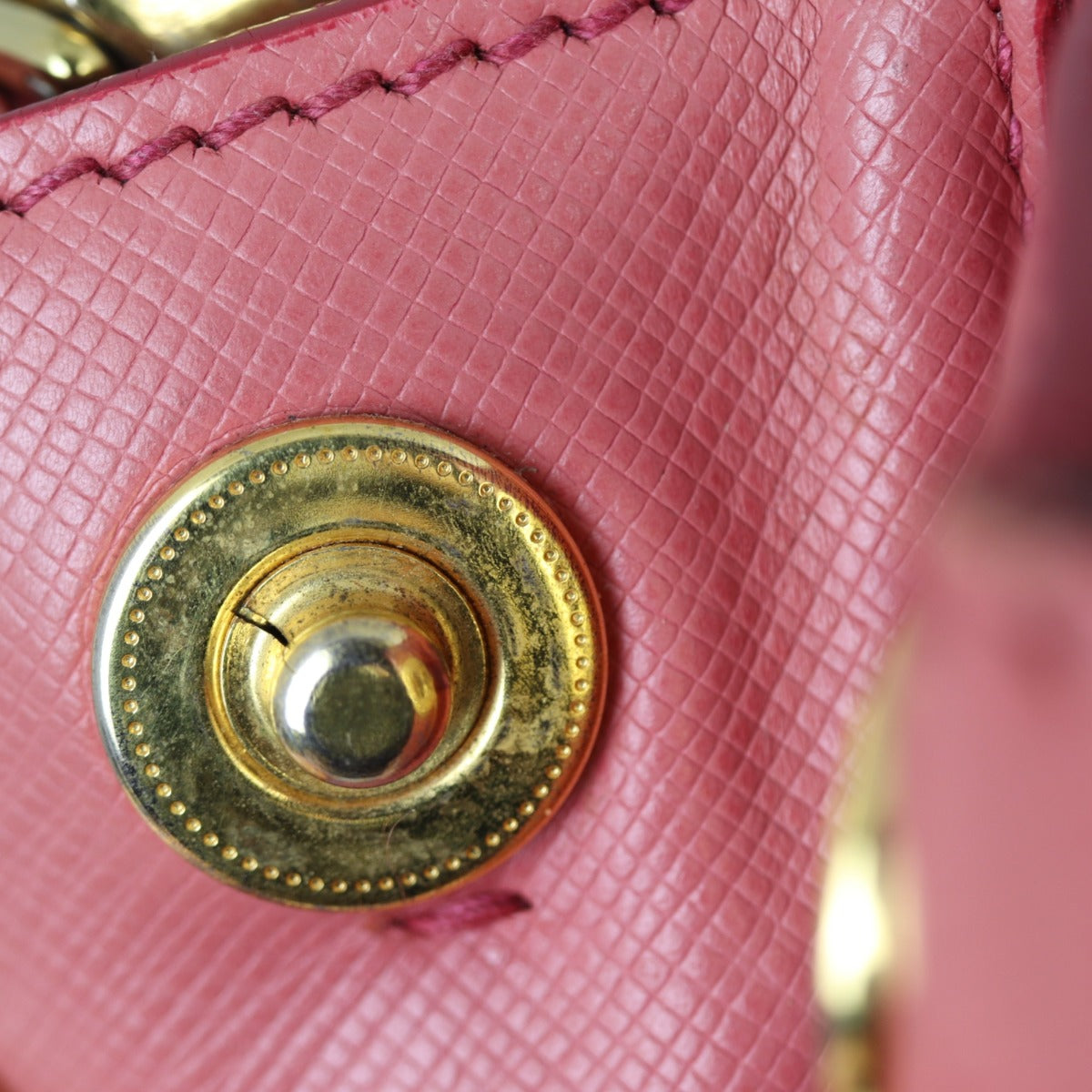 Prada Saffiano Lux Galleria Double Zip Tote Medium