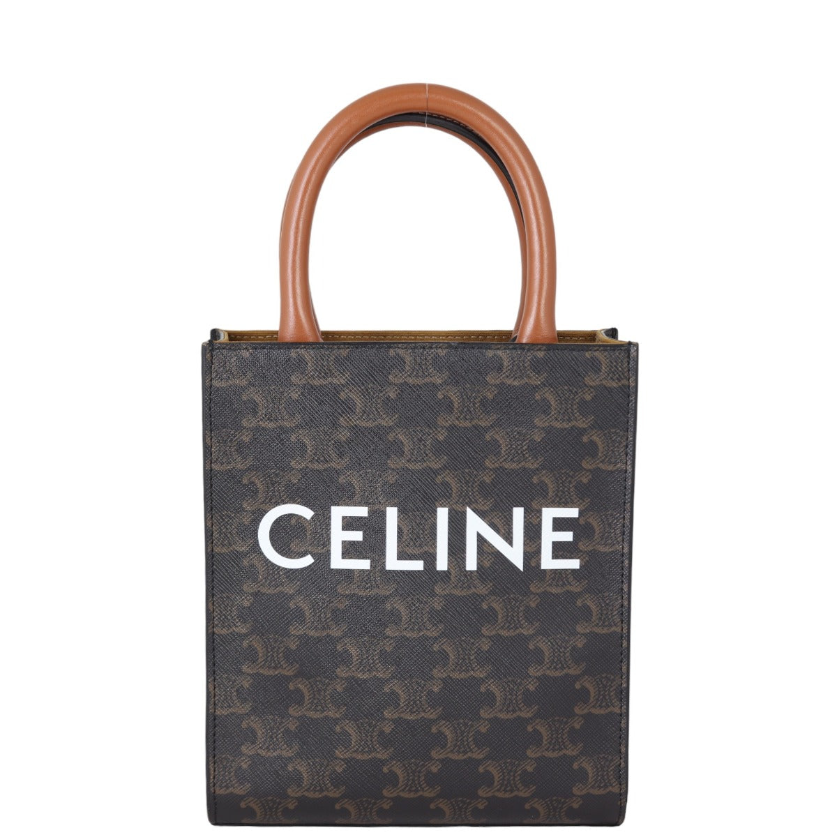 Celine Triomphe Vertical Cabas Tote Mini