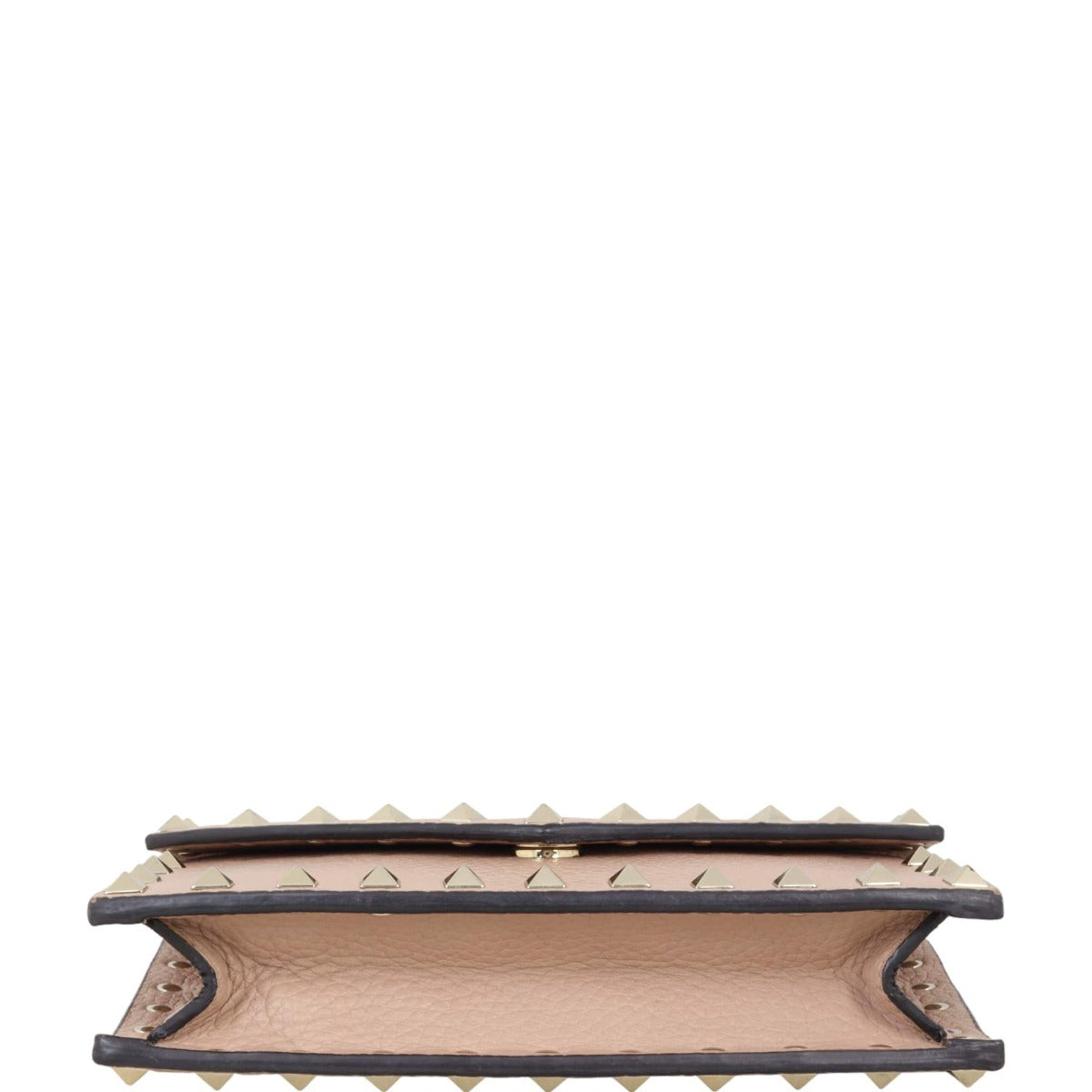 Valentino Rockstud Envelope Chain Wallet