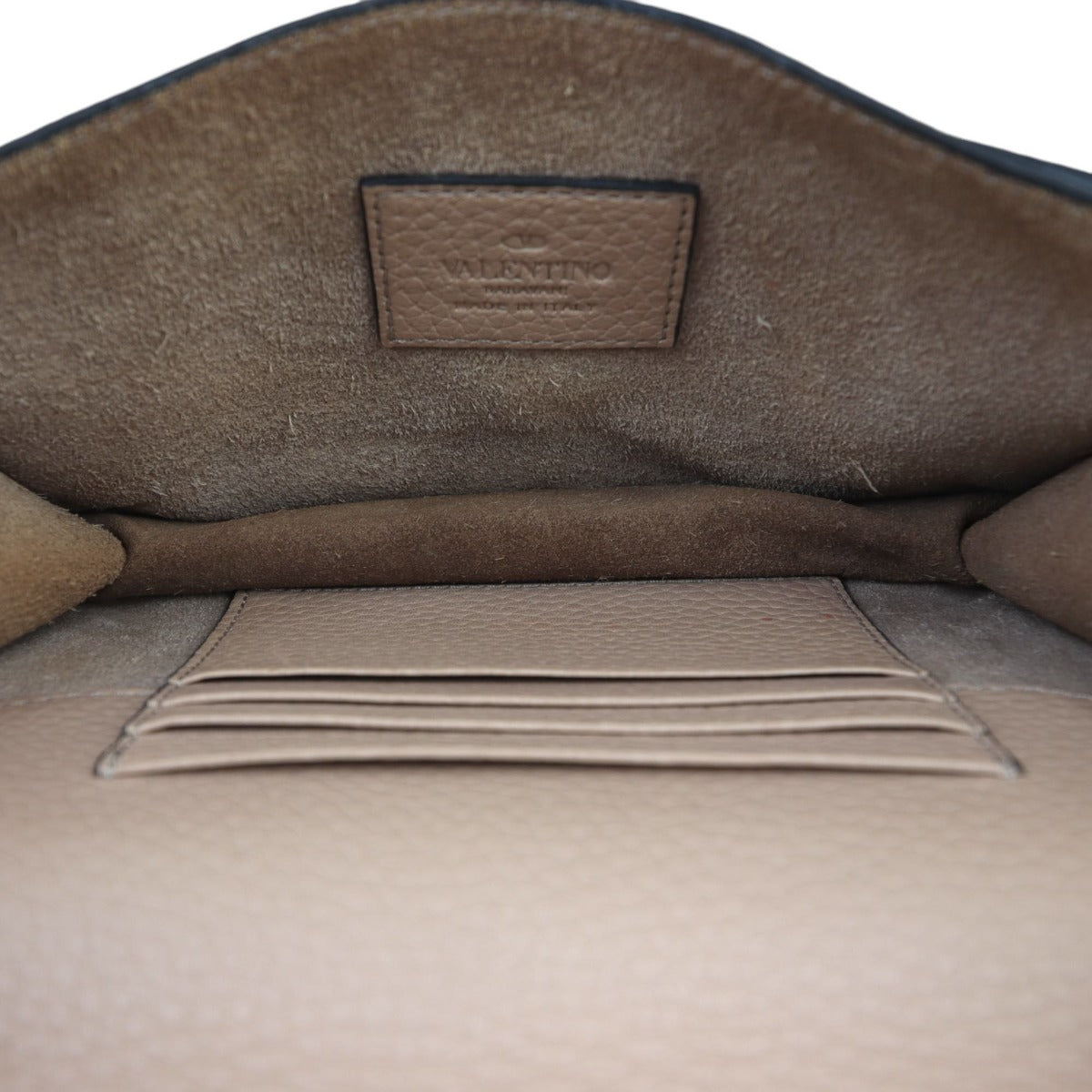 Valentino Rockstud Envelope Chain Wallet