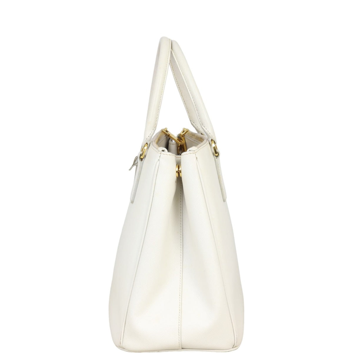 Prada Saffiano Lux Galleria Double Zip Tote Medium