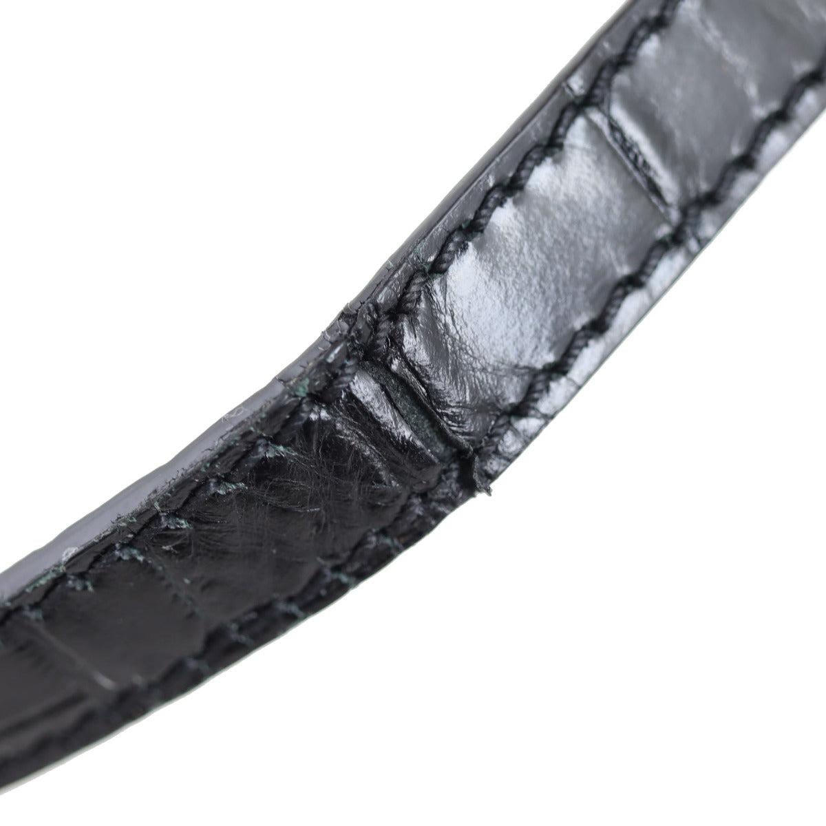 Givenchy Croc-Embossed Nobile Crossbody Strap Wear
