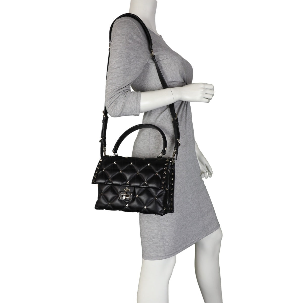 Valentino Candystud Top Handle Bag