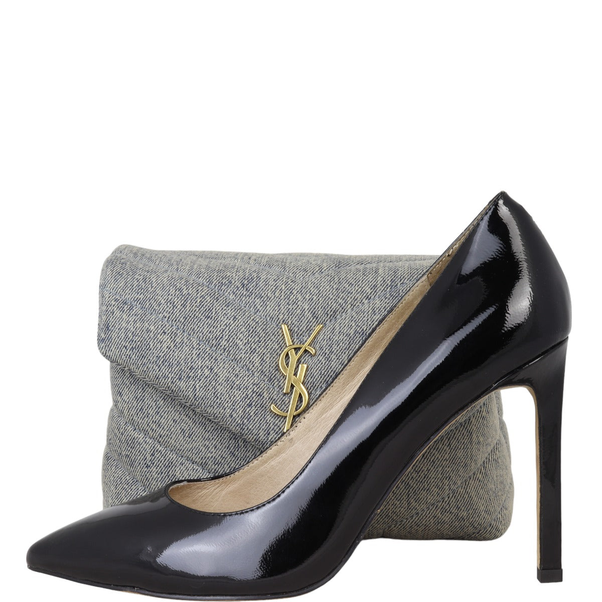 Saint Laurent Toy Loulou Denim