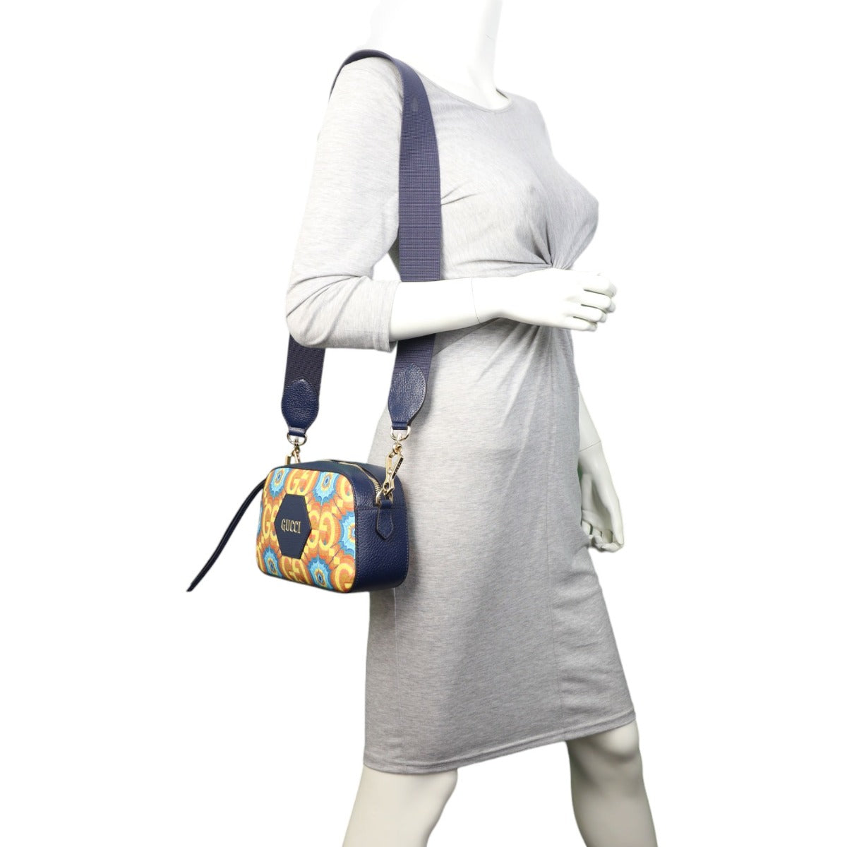 Gucci GG Supreme Kaleidoscope Camera Bag