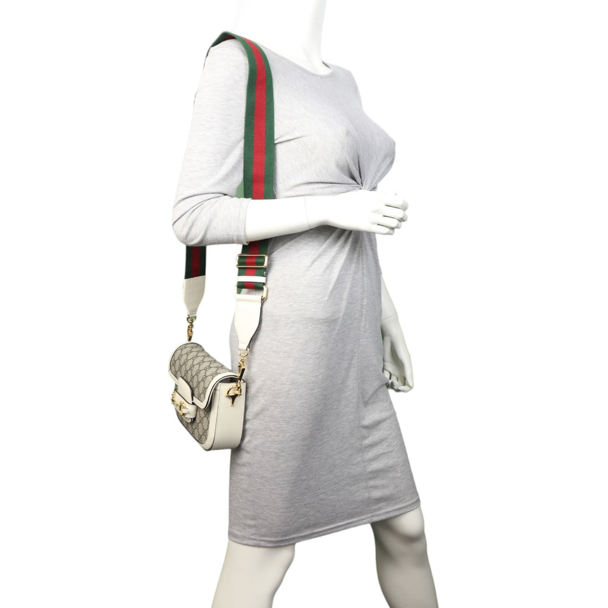 Gucci GG Supreme Horsebit 1955 Shoulder Bag Mini