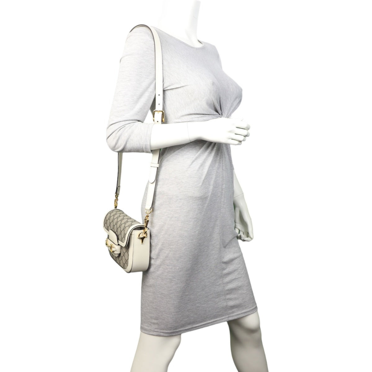 Gucci GG Supreme Horsebit 1955 Shoulder Bag Mini