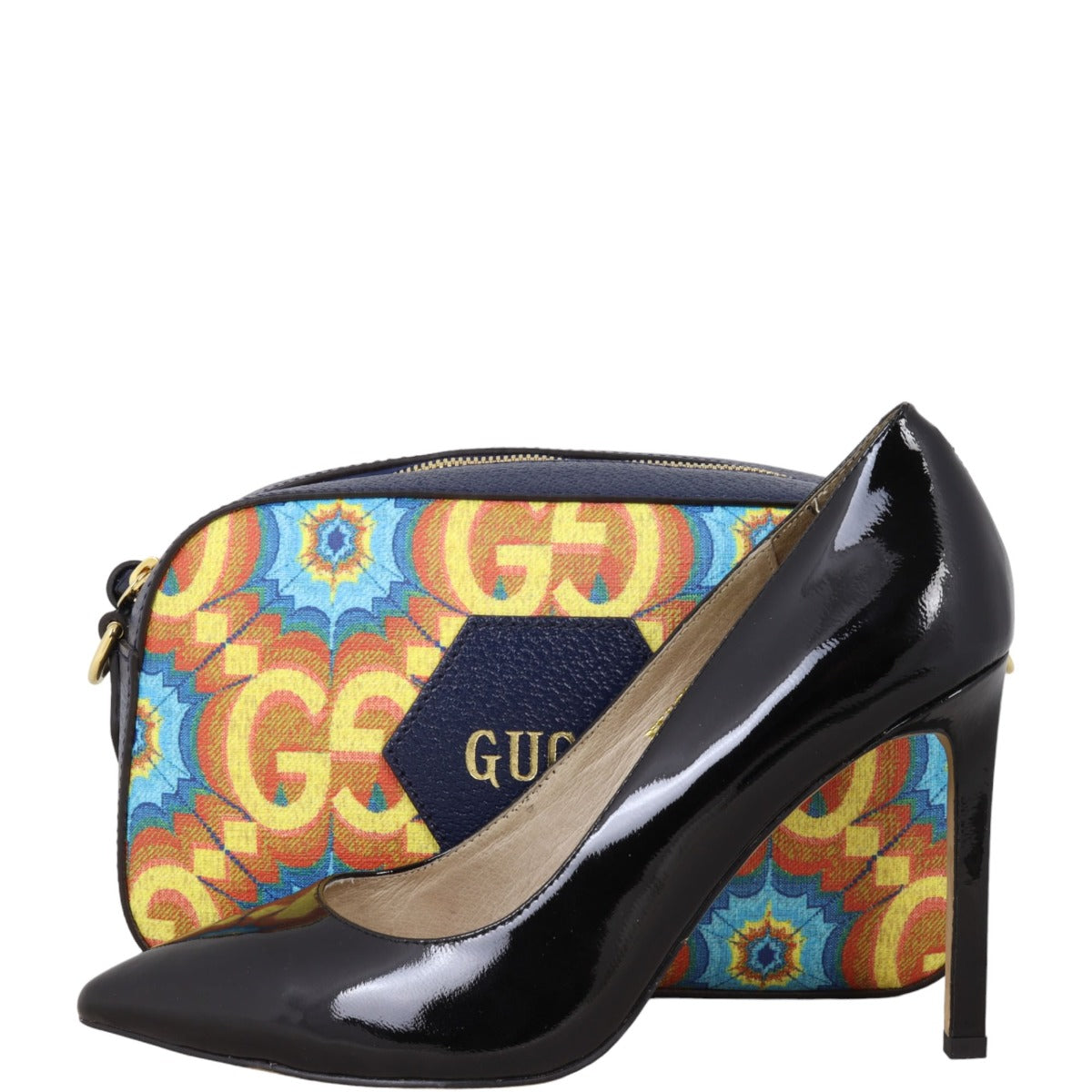 Gucci GG Supreme Kaleidoscope Camera Bag