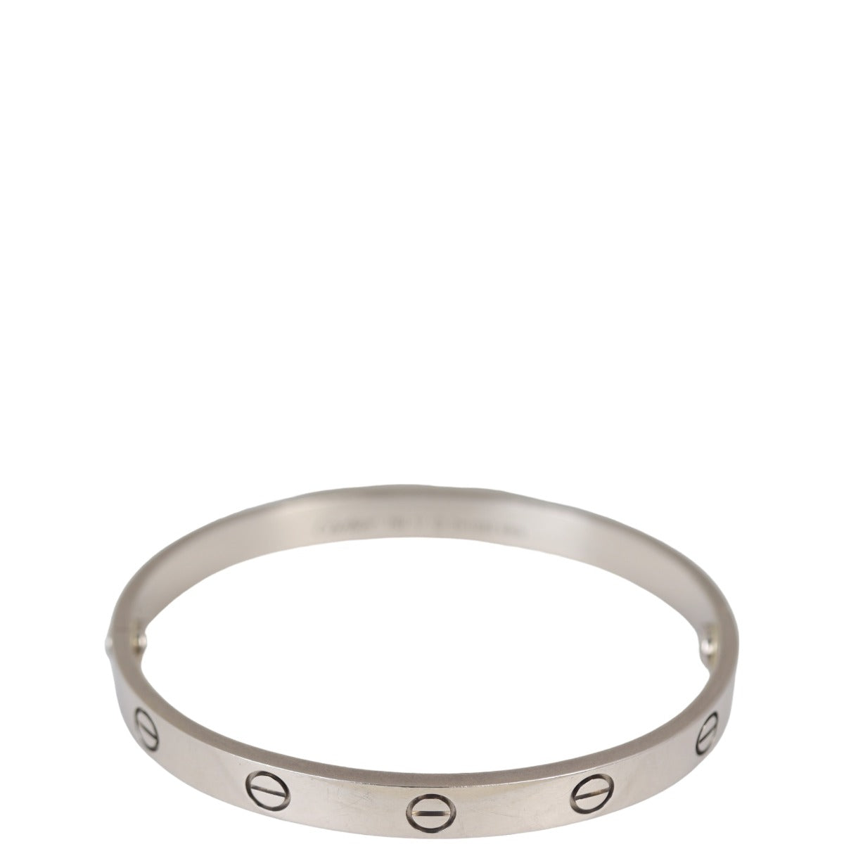Cartier Love Bracelet 18k White Gold