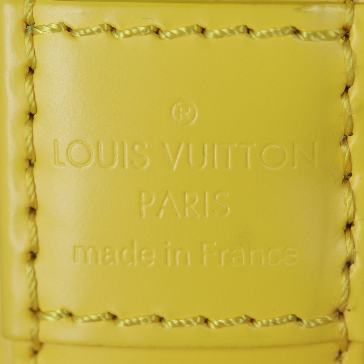Louis Vuitton Alma PM Epi Made in