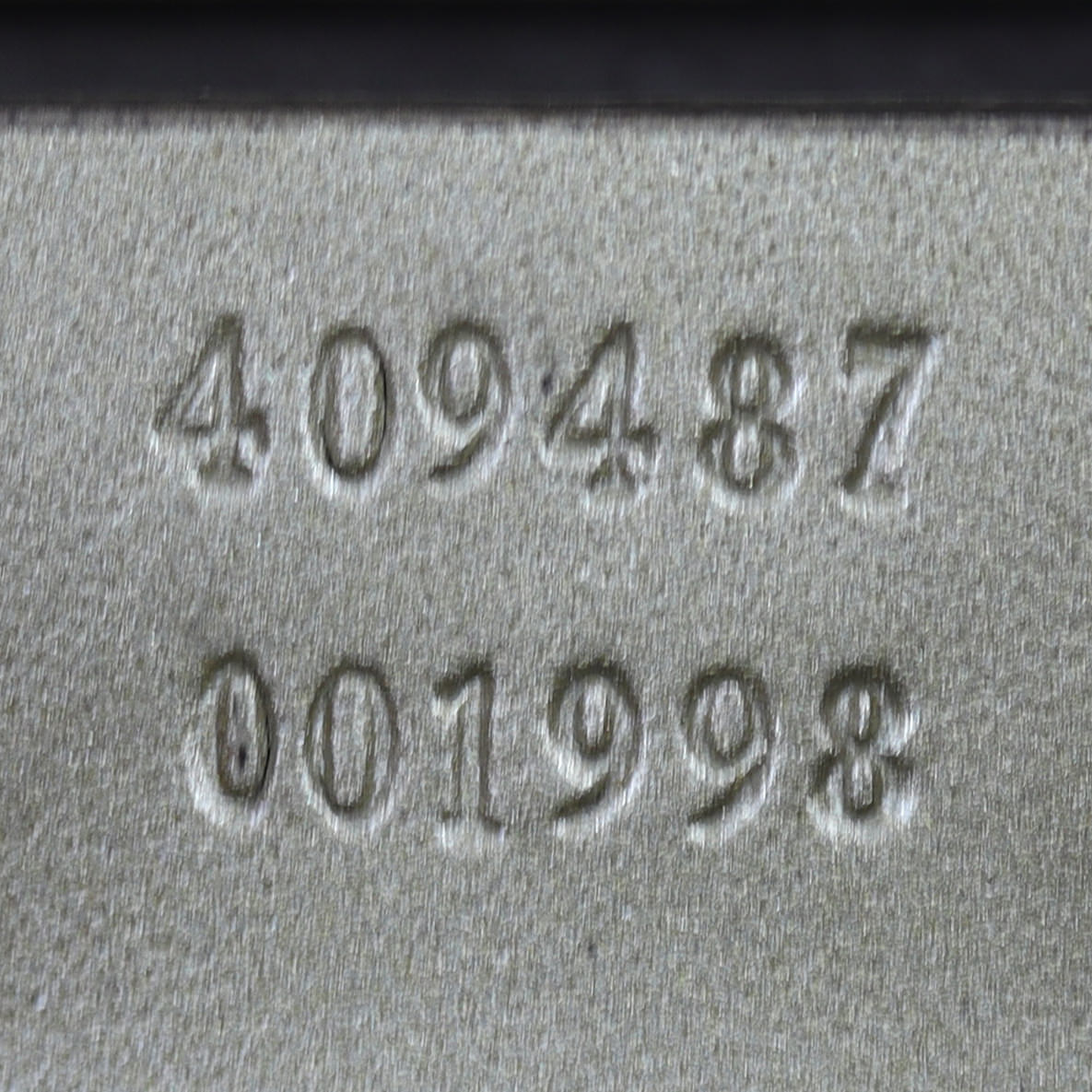 Gucci Padlock Metallic Small Shoulder Bag Interior Stamp