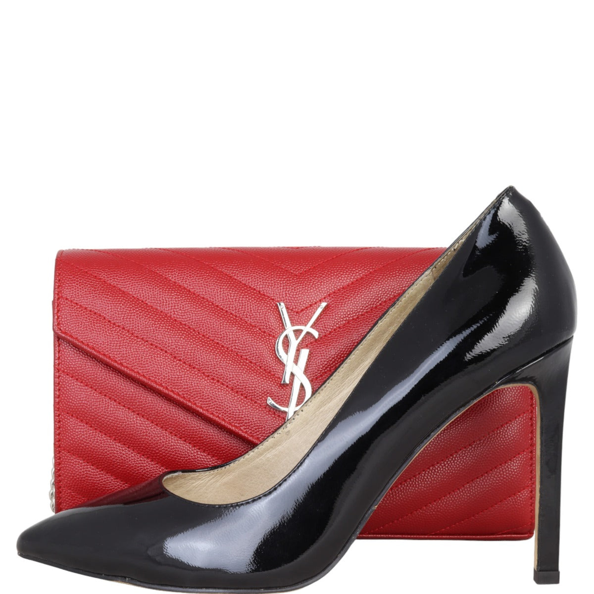 Saint Laurent Cassandre Chain Wallet