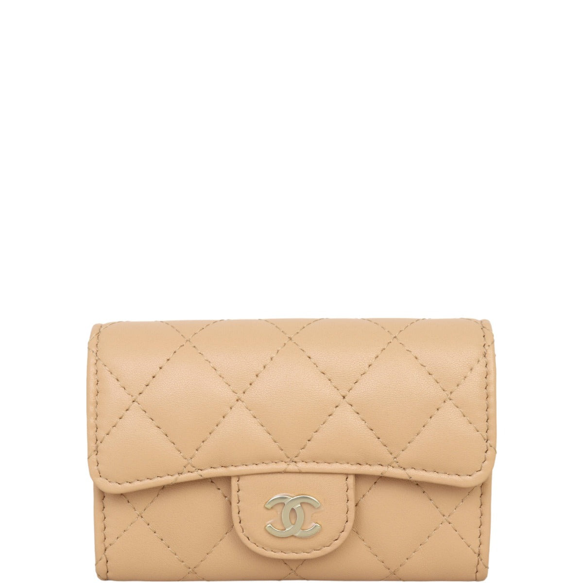 Chanel Classic Flap Card Holder | Beige