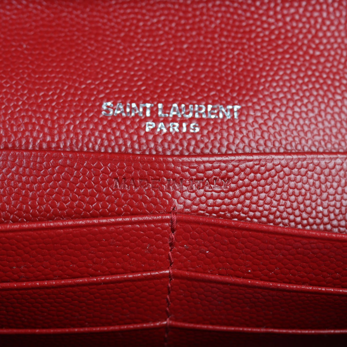 Saint Laurent Cassandre Chain Wallet