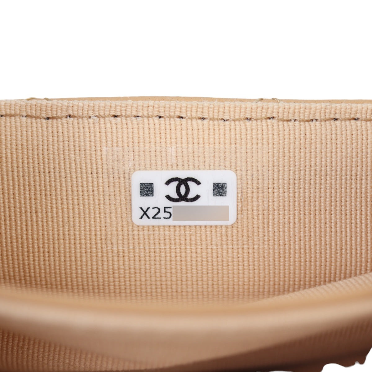 Chanel Classic Flap Card Holder | Beige