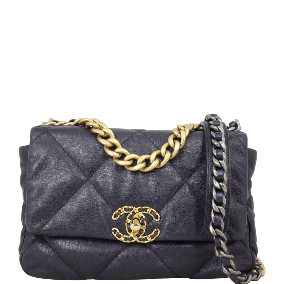 Chanel 19 Flap Bag Medium | Navy