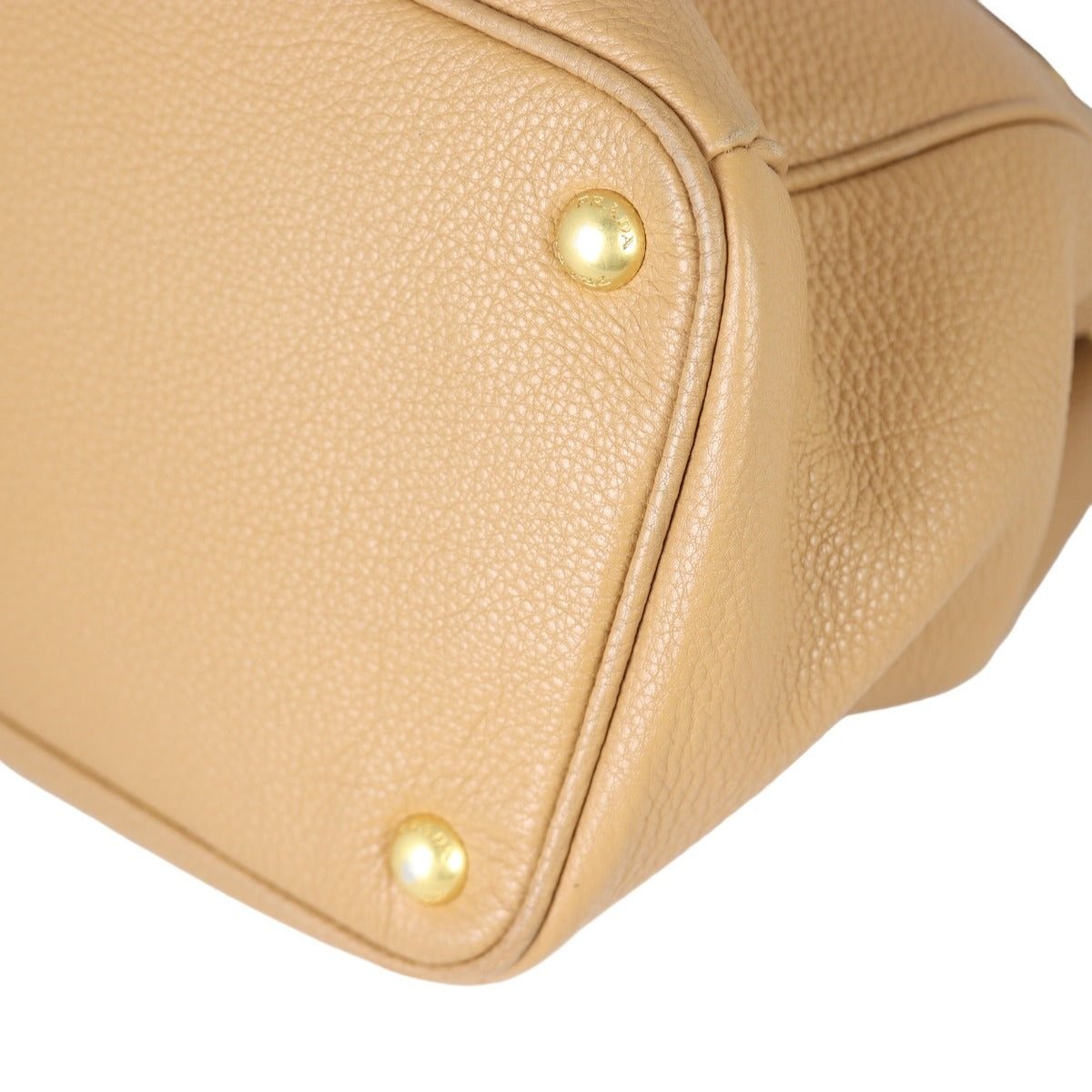 Prada Vitello Daino Double Zip Tote