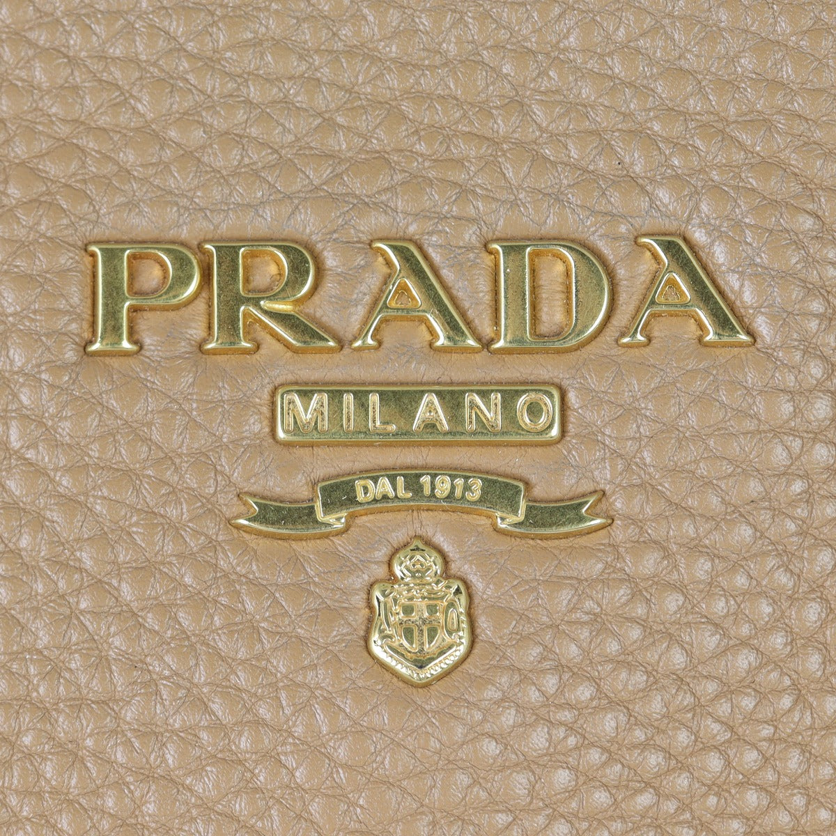 Prada Vitello Daino Double Zip Tote