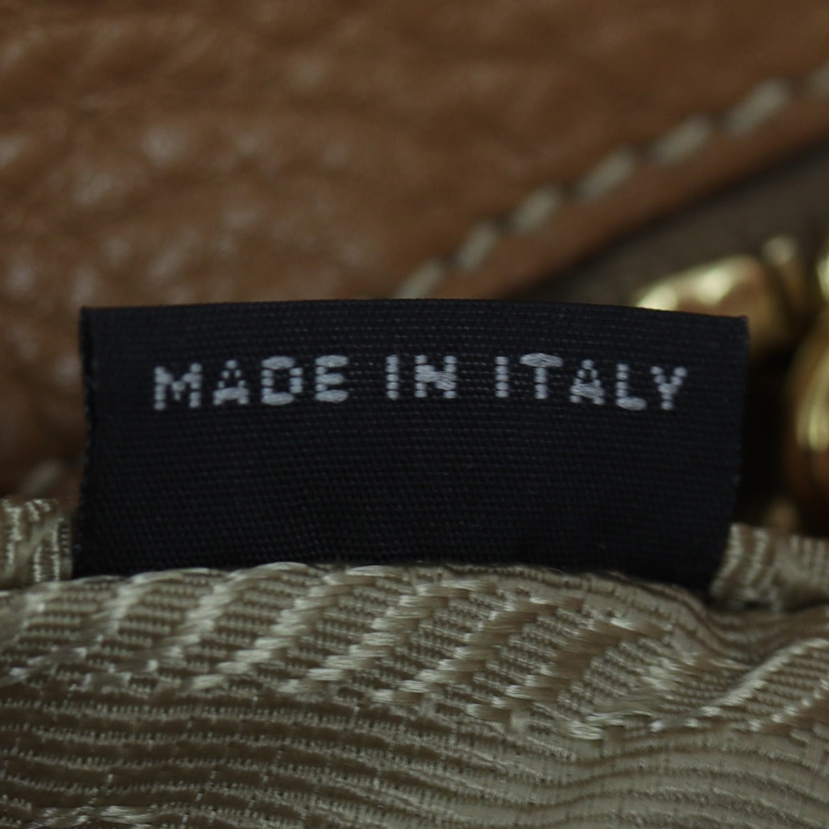 Prada Vitello Daino Double Zip Tote