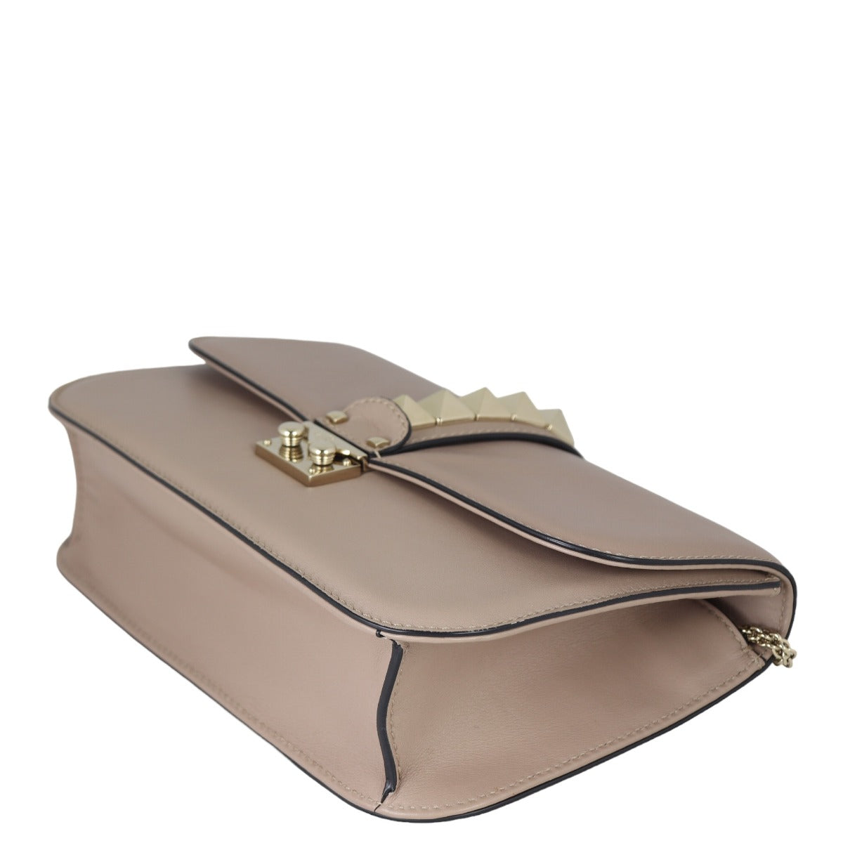 Valentino Glam Lock Medium Shoulder Bag