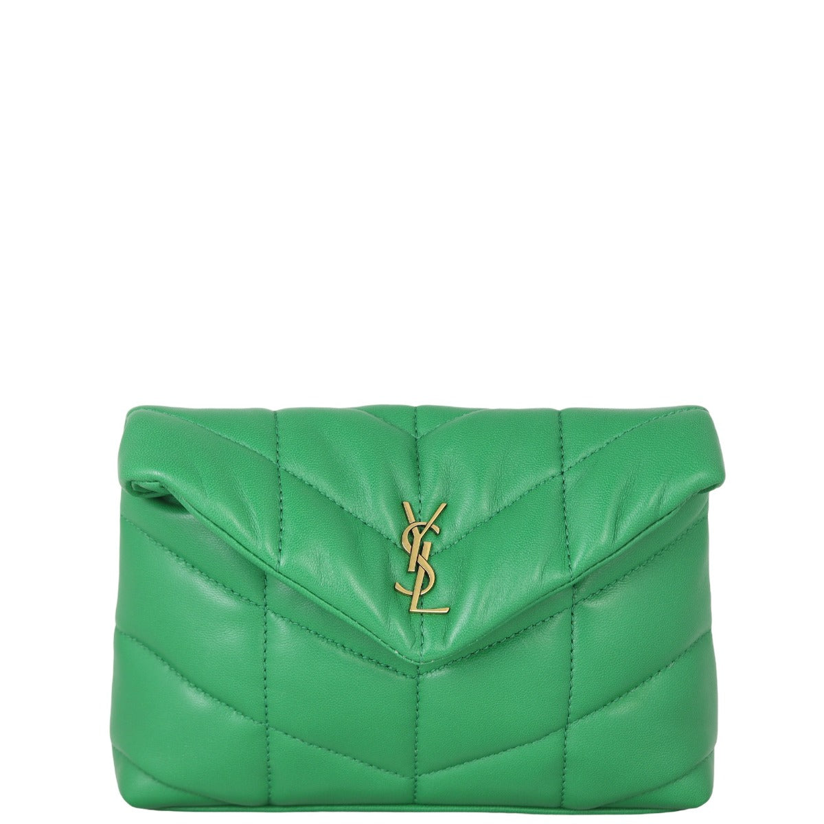 Saint Laurent Puffer Pouch