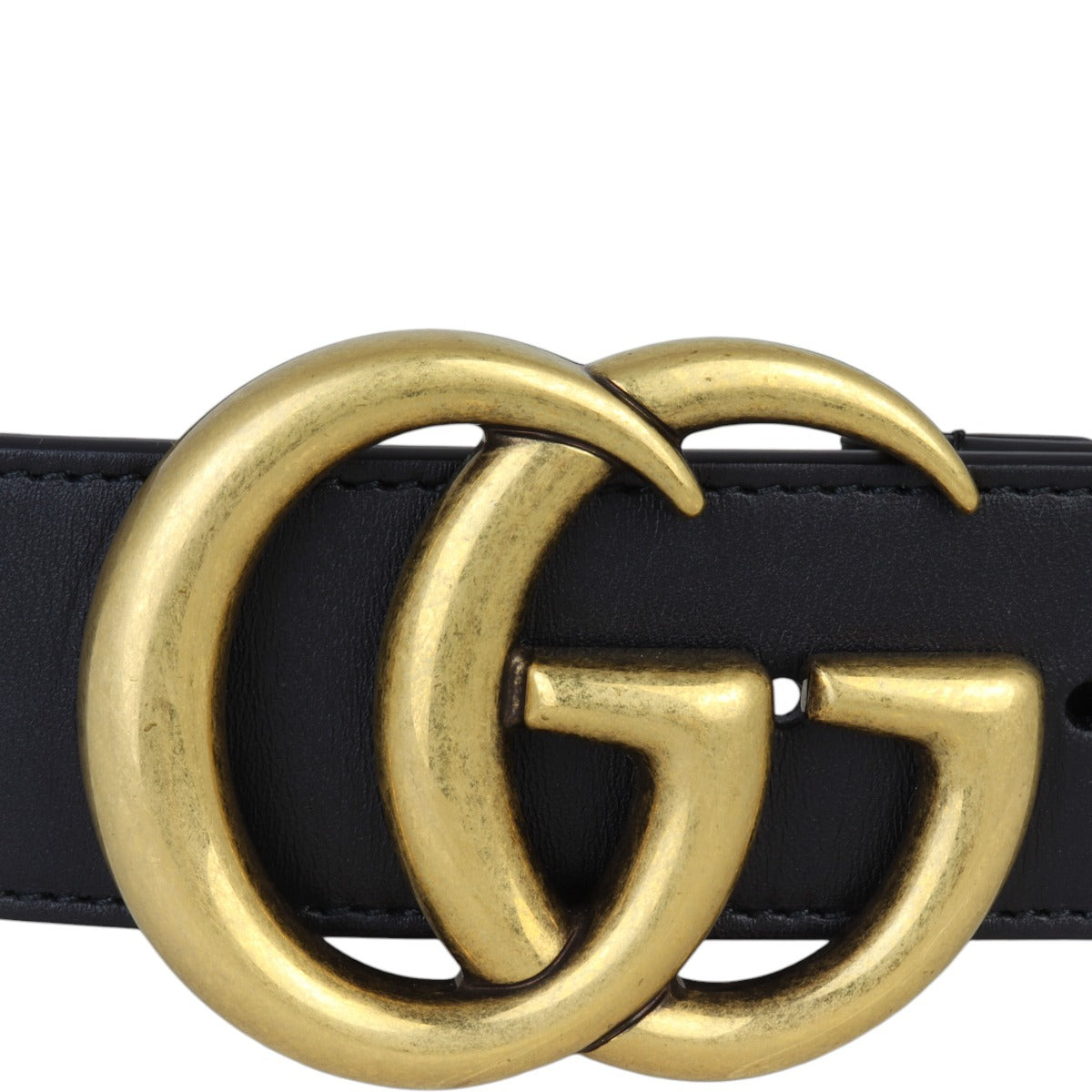 Gucci Marmont Double G Wide Belt