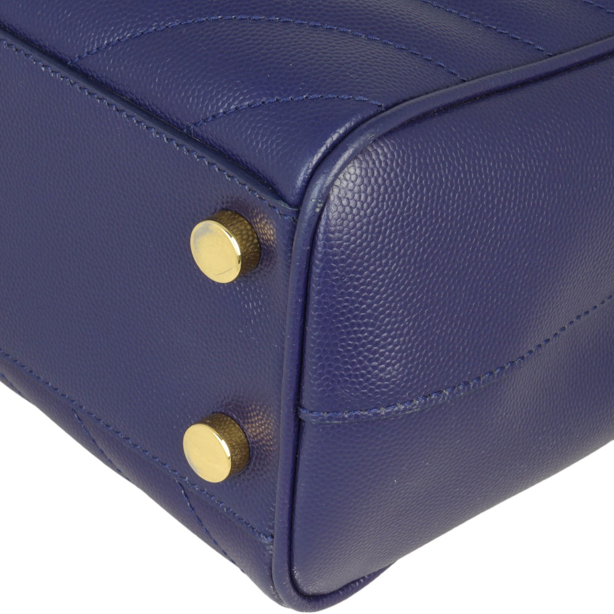 Saint Laurent Chevron Shopping Tote