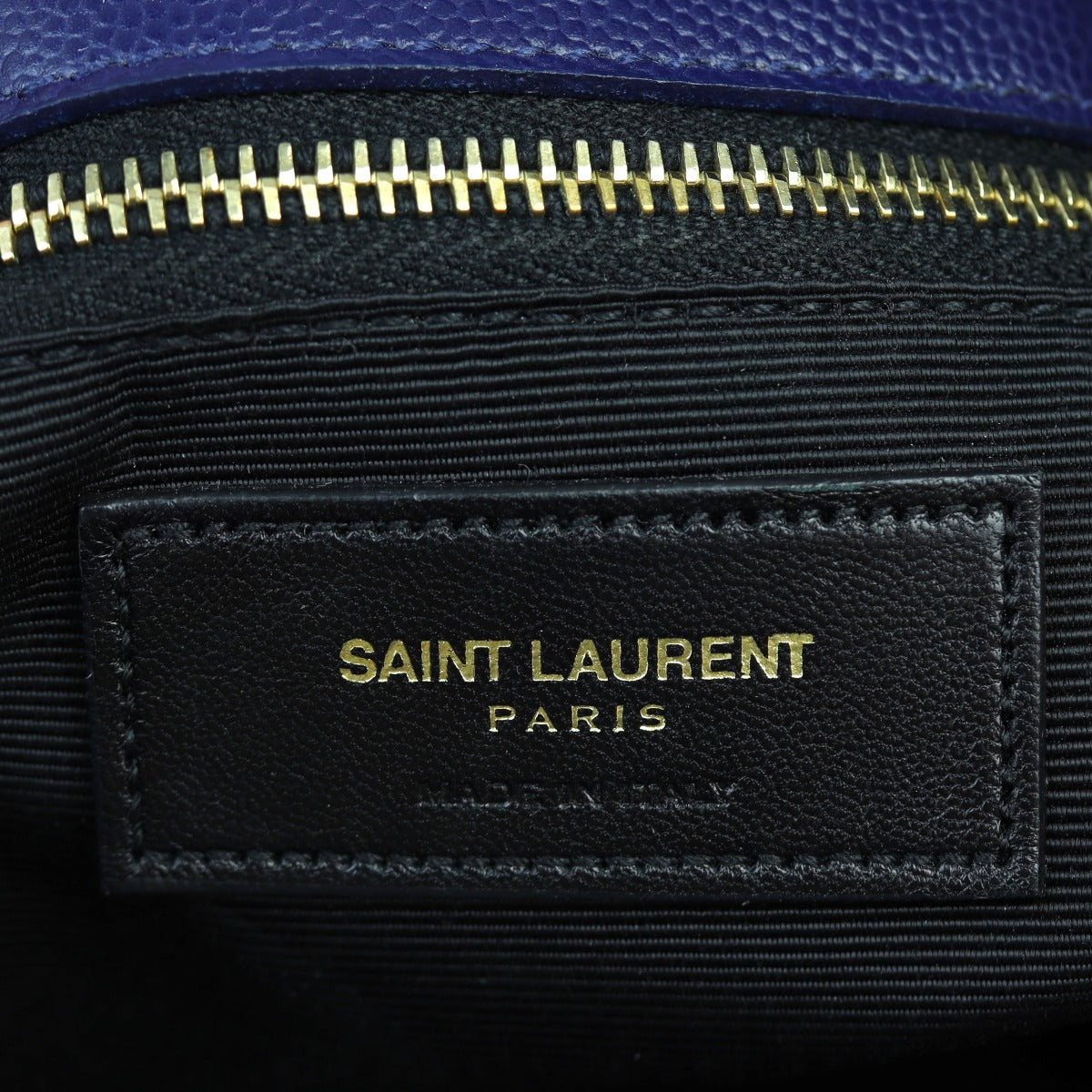 Saint Laurent Chevron Shopping Tote