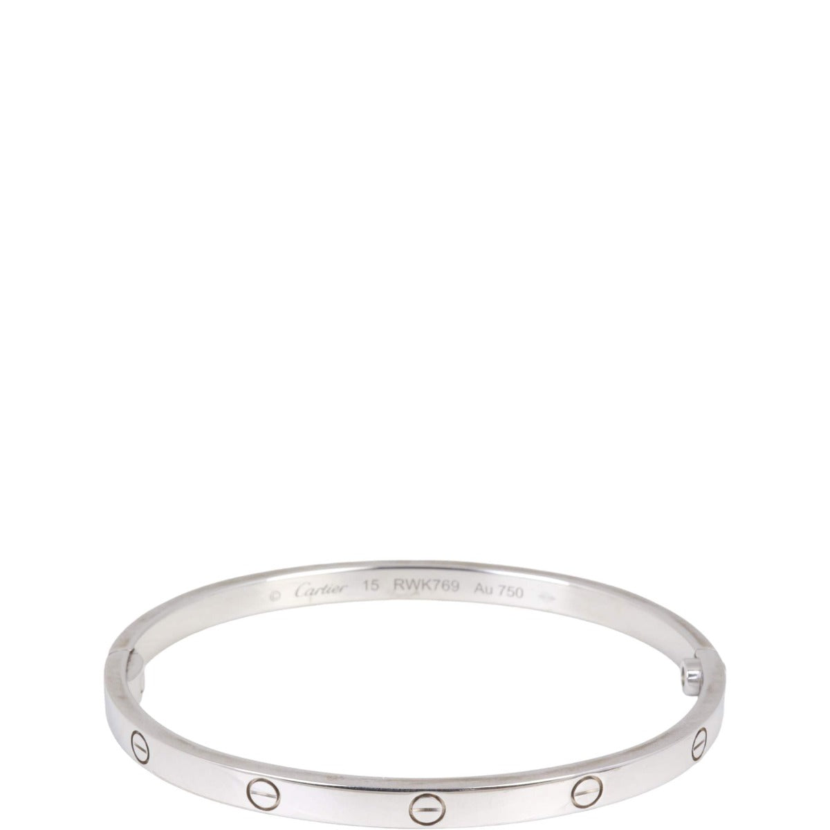 Cartier Small Love Bracelet 18k White Gold