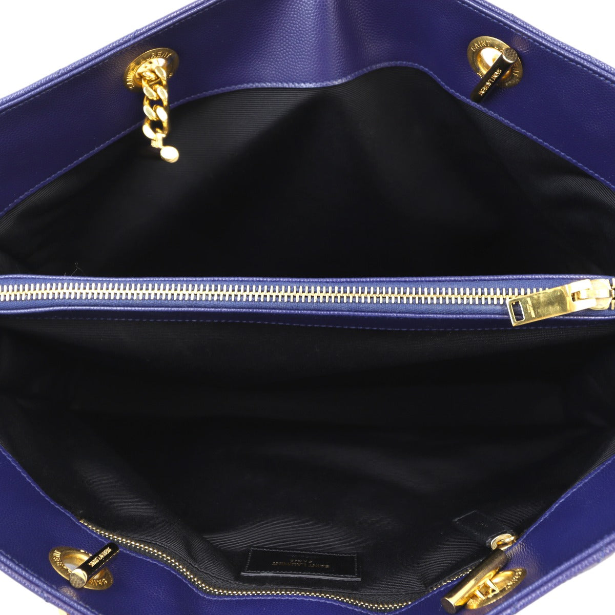 Saint Laurent Chevron Shopping Tote