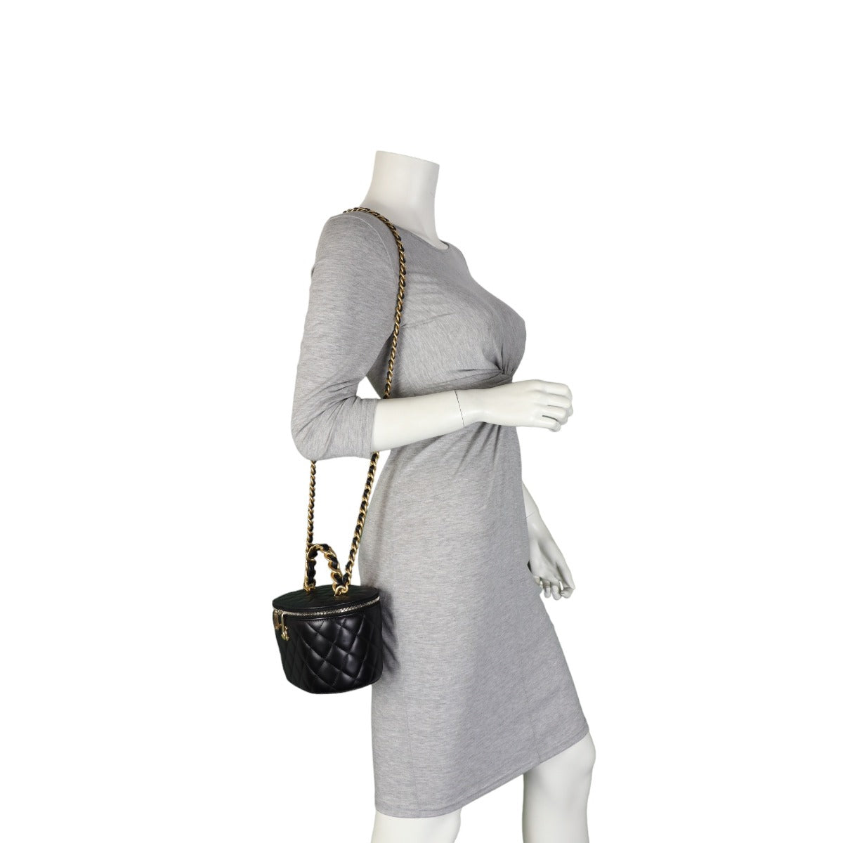 Chanel Top Handle Vanity Case with Chain