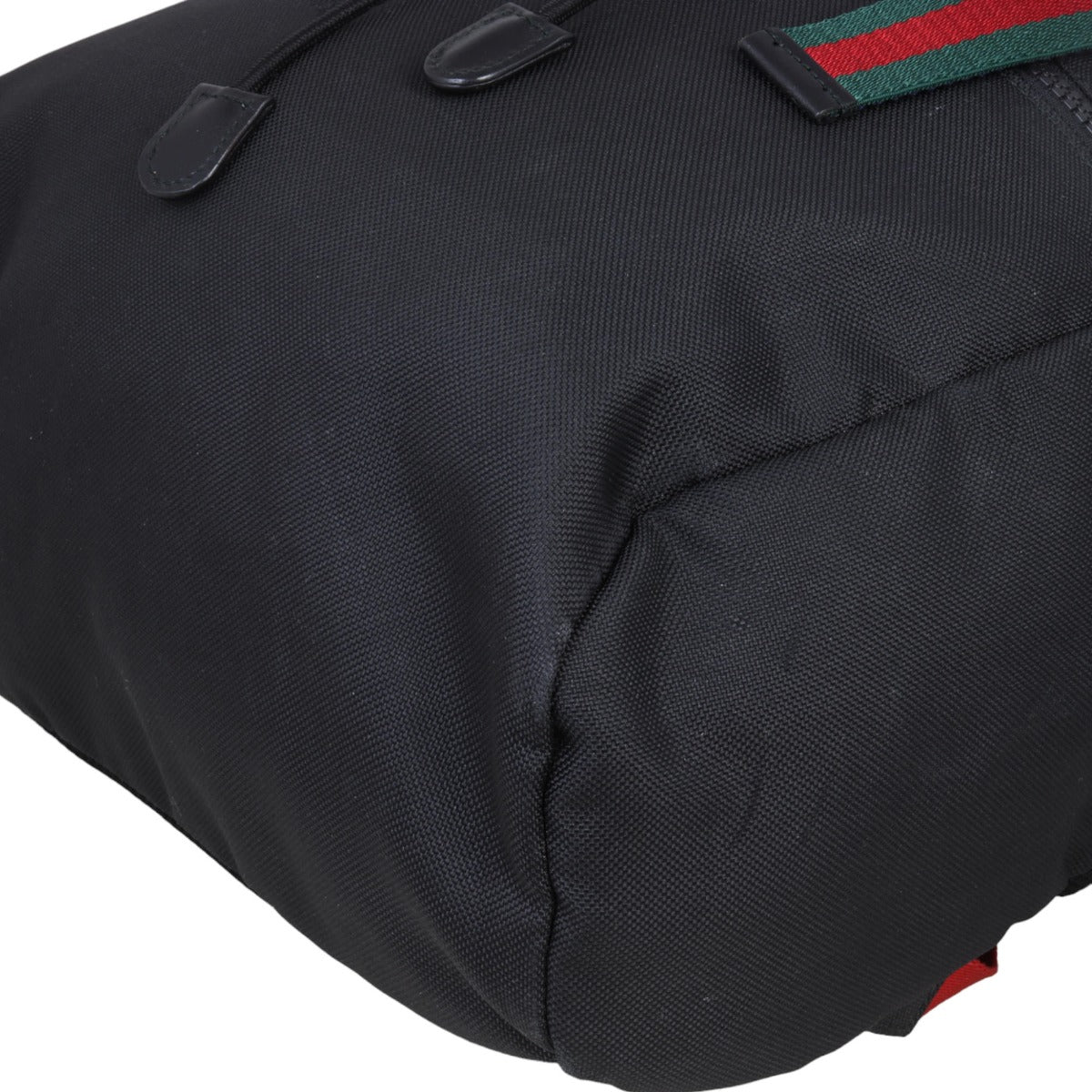 Gucci Techno Canvas Animalier Web Backpack