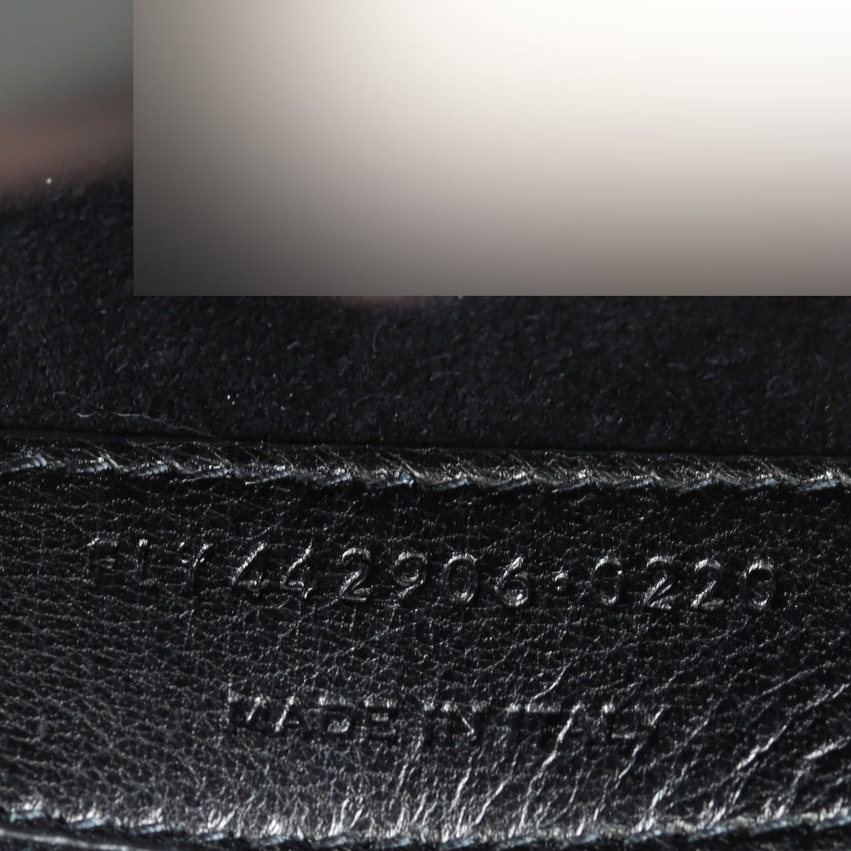 Saint Laurent Sunset Medium Suede Date code