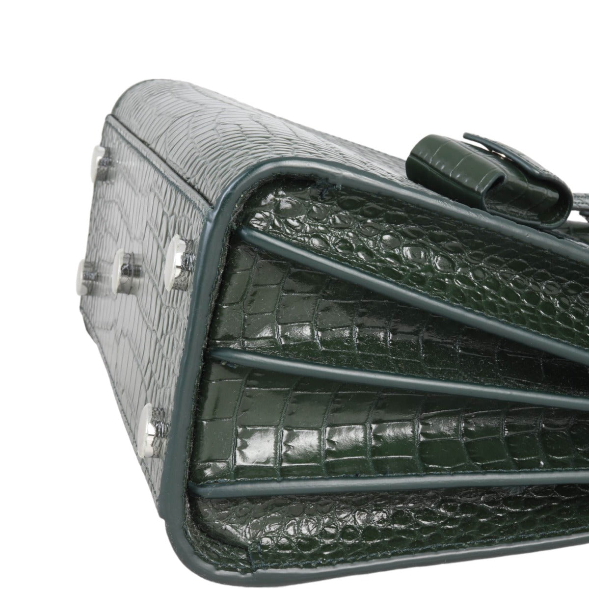 Saint Laurent Sac de Jour Nano Croc-Embossed