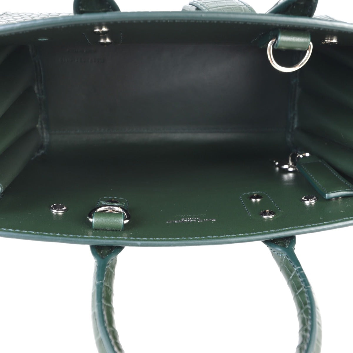 Saint Laurent Sac de Jour Nano Croc-Embossed