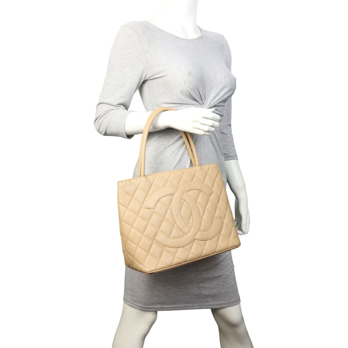 Chanel Medallion Tote | Mocha Brown