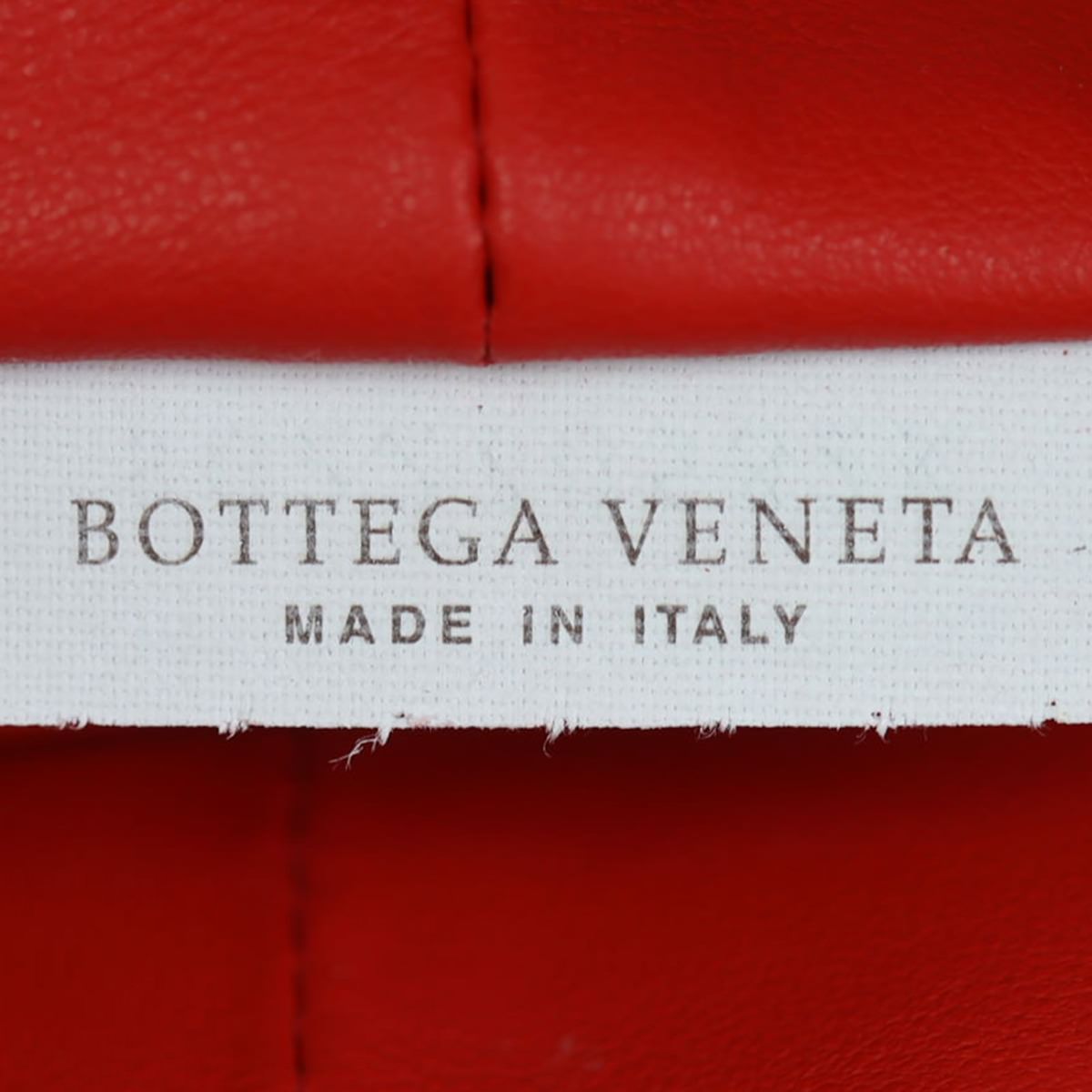 Bottega Veneta Nappa Double Knot Mini Bag Interior Stamp