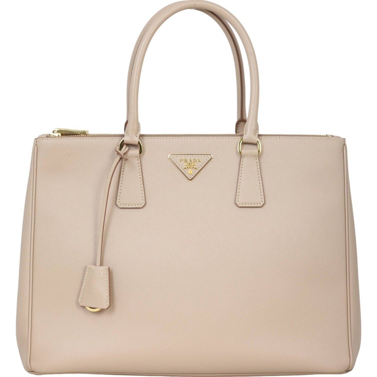 Prada Saffiano Lux Galleria Double Zip Tote Large