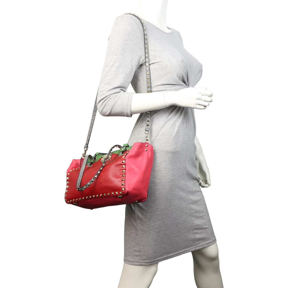 Valentino Rockstud Tote Small