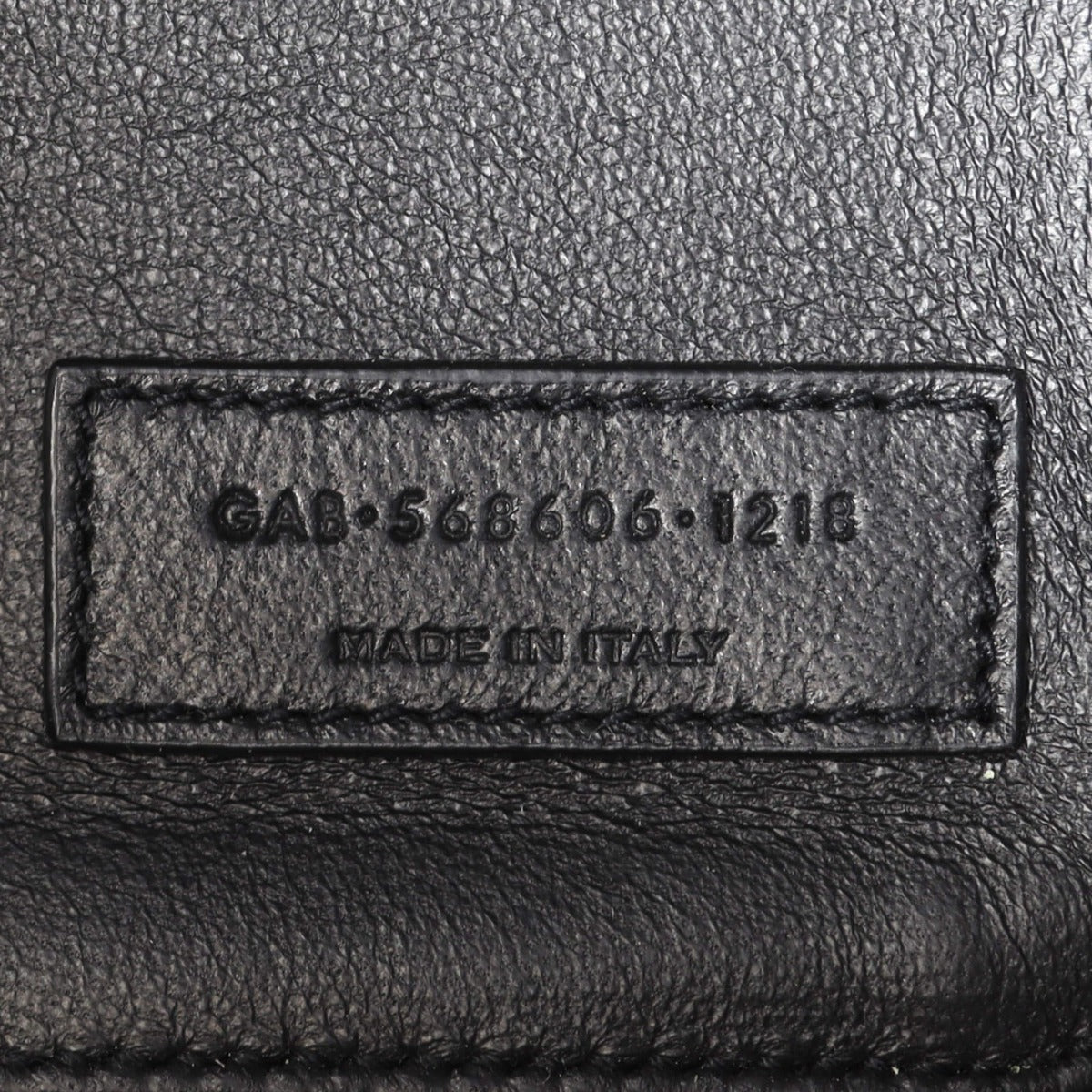 Saint Laurent All Over Bucket Bag Monogram Date Code