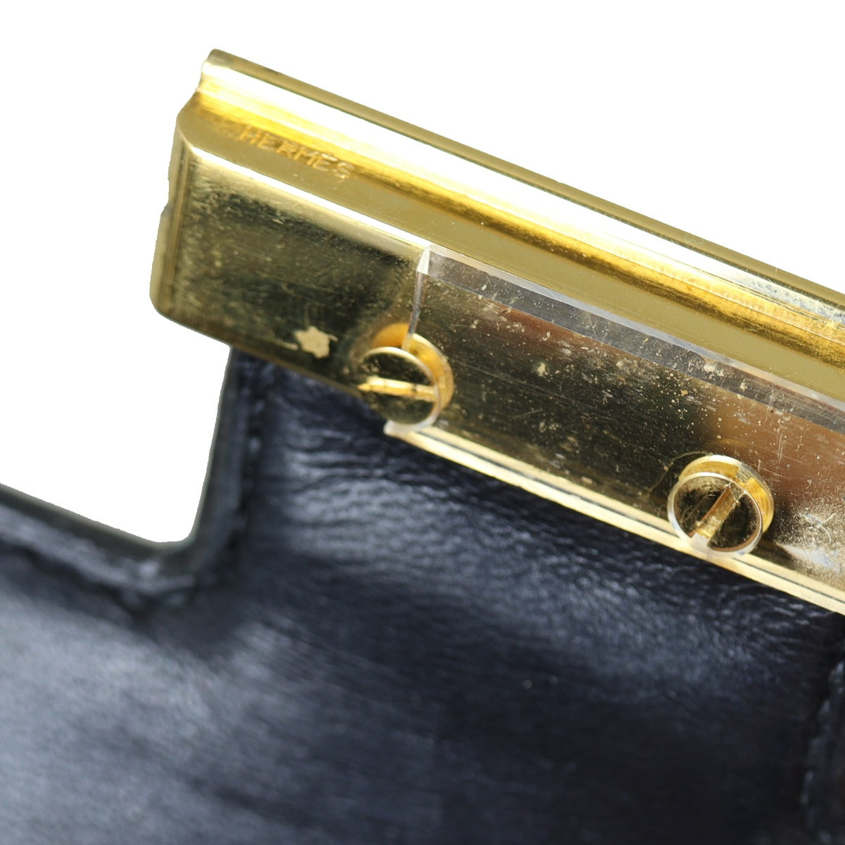 Hermes Constance 23 Porosus Crocodile Missing glass