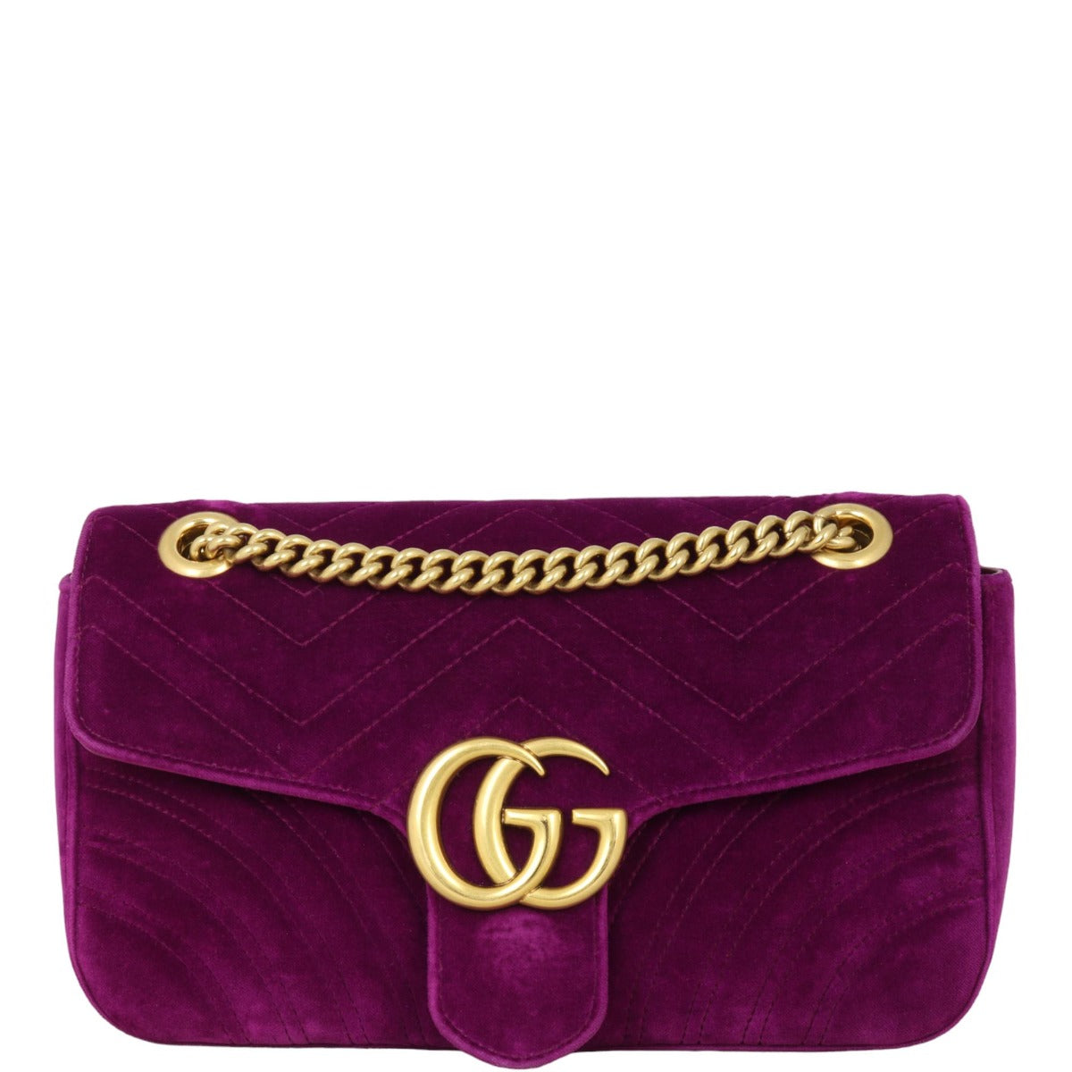 Gucci GG Marmont Velvet Small Shoulder Bag
