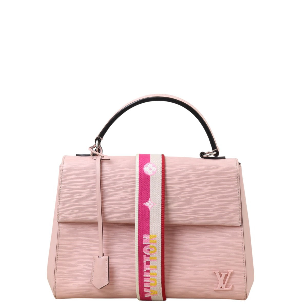 Louis Vuitton Cluny MM Epi with Embroidered Strap