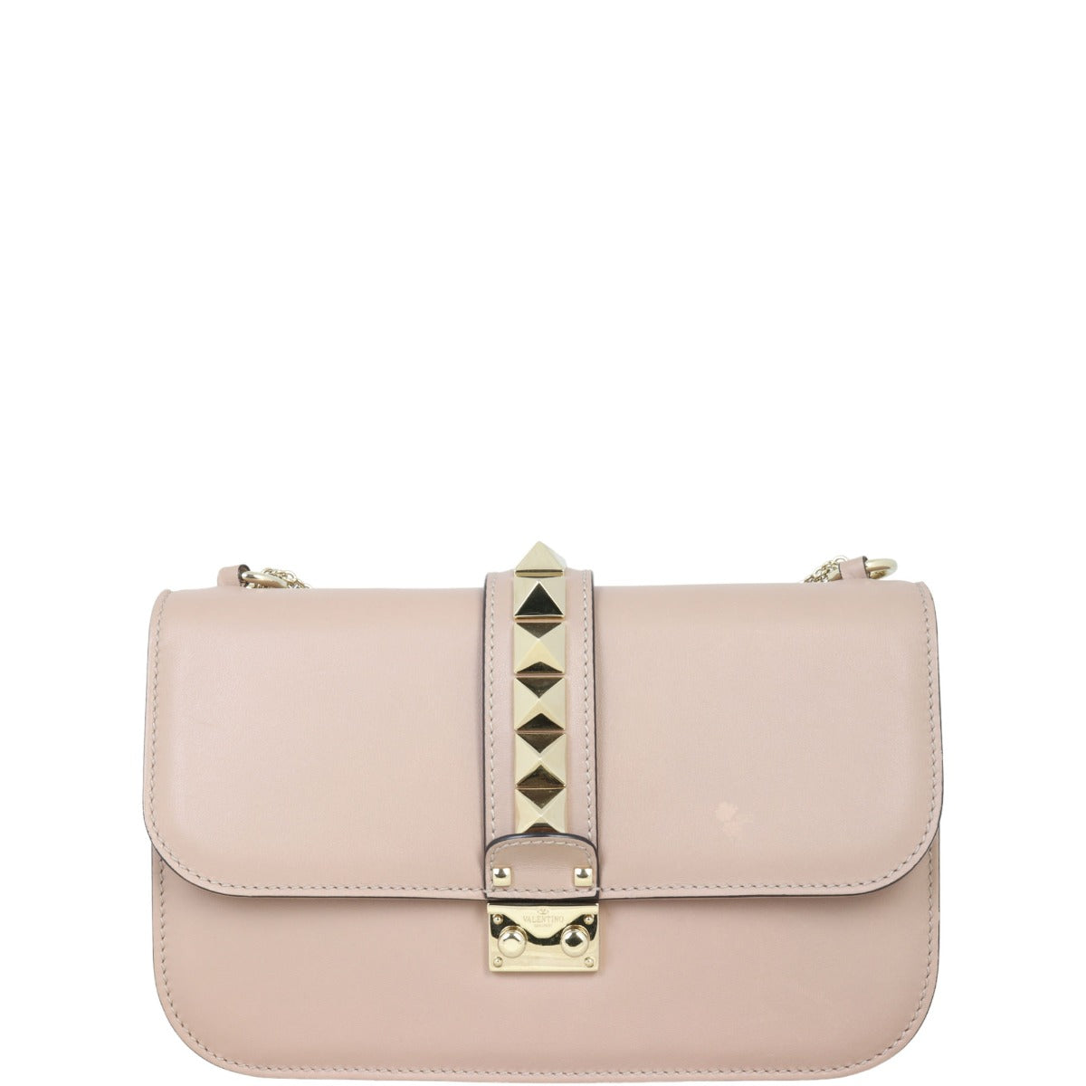 Valentino Glam Lock Medium Shoulder Bag