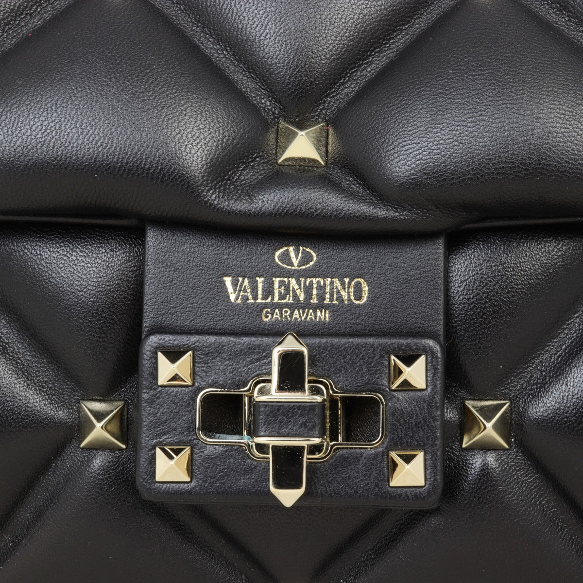Valentino Candystud Chain Shoulder Bag