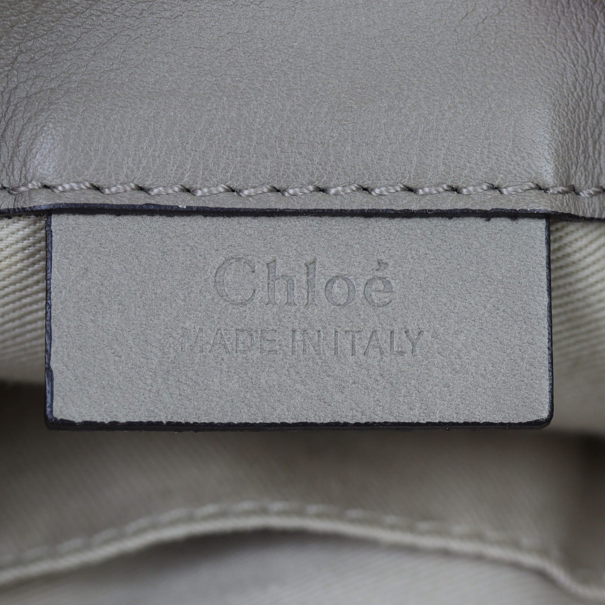 Chloe Faye Mini Backpack Interior Stamp