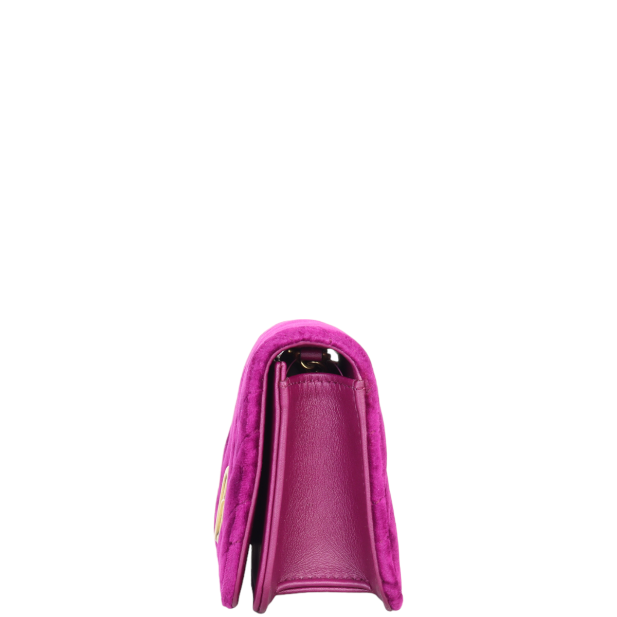 Gucci GG Marmont Velvet Super Mini Shoulder Bag