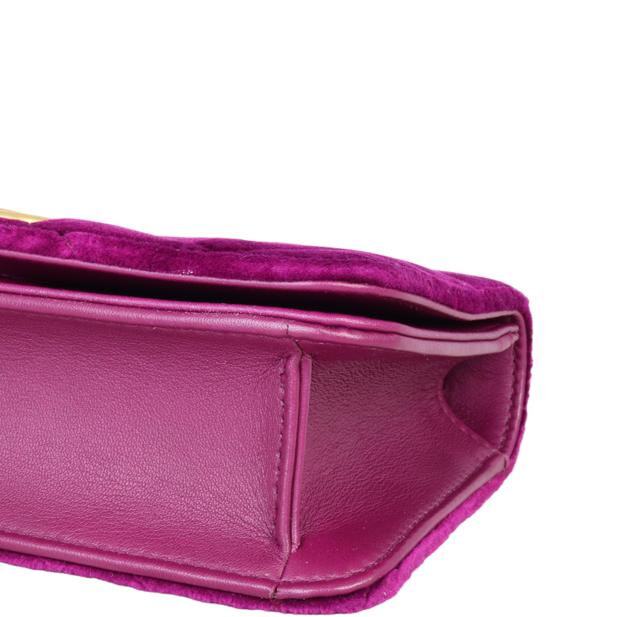 Gucci GG Marmont Velvet Super Mini Shoulder Bag